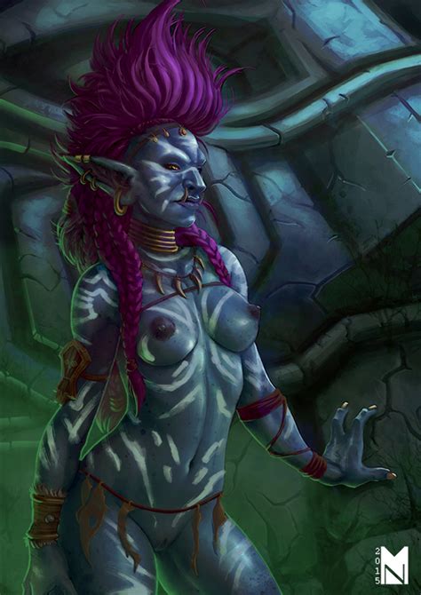 Wow Female Troll By M Ken Hentai Foundry