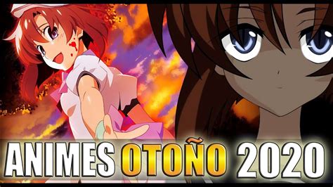 Estrenos Anime OtoÑo 2020 Youtube