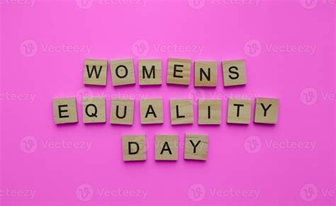 August 26 Womens Equality Day Minimalistic Banner With The