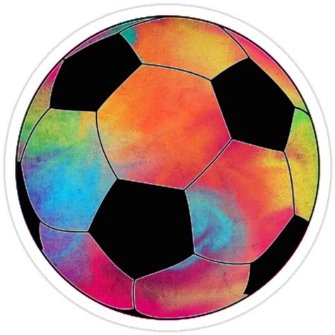 Soccer Ball 4 Stickers By Allisondawn15 Redbubble