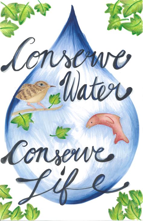 Use this poster when learning about water and how to reduce water waste. Poster Contest Winners