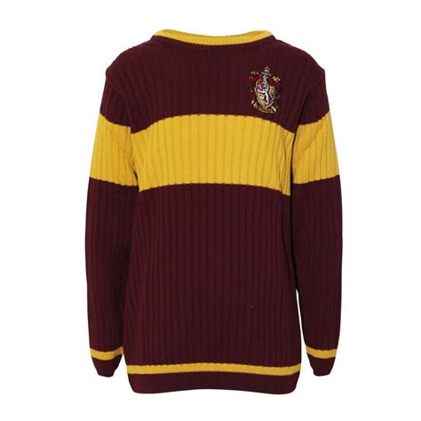 Buy Harry Potter Boys Quidditch Gryffindor Knitted Jumper Mydeal