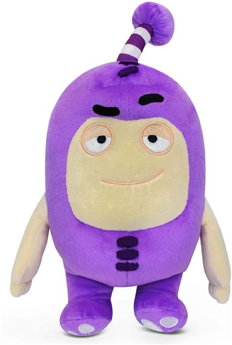 Oddbods Jeff Soft Stuffed Plush Toys — For Boys And Girls — Purple 12