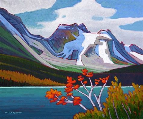 A Collection Of Paintings By Canadian Painter Nicholas Bott Canadian