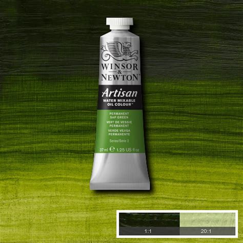 Artisan Water Mixable Oil Permanent Sap Green United Art Education