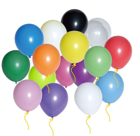 10 Inches Bag Of Balloons 72 Ct Assorted Color Latex Balloons