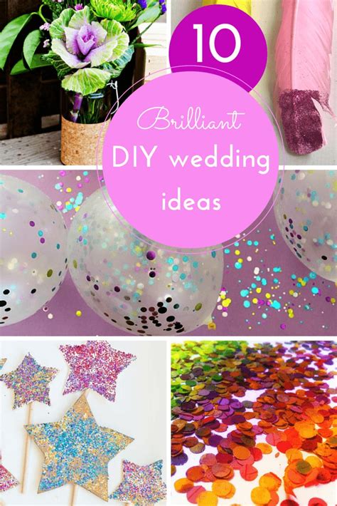 10 More Simple Craft Ideas For A Diy Wedding