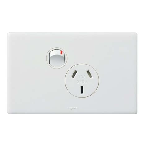 Excel Life Legrand Single Outlet Ed 10a 1g We Scott Electrical