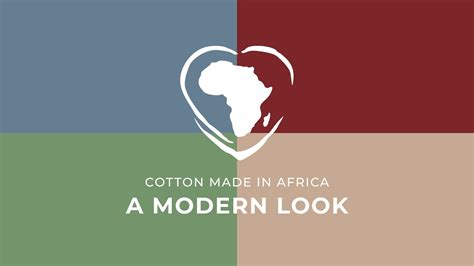 Cotton Made In Africa Logo In A Modern Look Youtube