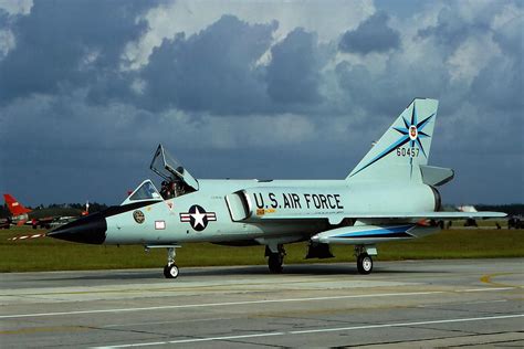 F 106a Delta Dart Of The 318th Fis Mcchord Afb Washington In April