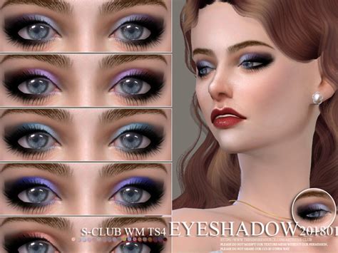 S Club Wm Thesims4 Eyeshadow 201801 Sims 4 Updates ♦ Sims 4 Finds