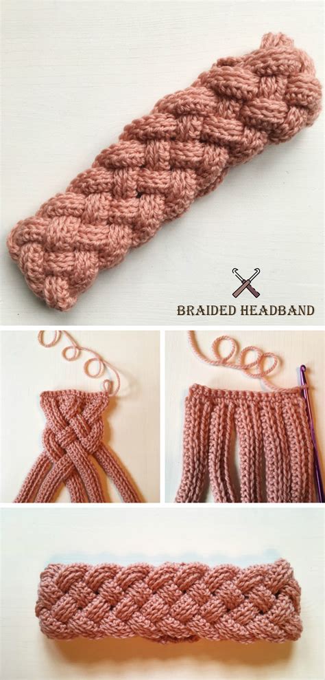 Cable Stitch Crochet Headband Patterns For Beginners