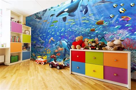 5 Wonderful Childrens Wall Murals To Teach Them About The World