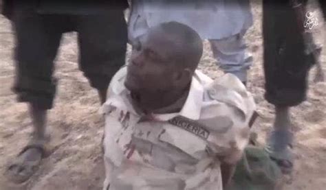 Omg Boko Haram Releases Video Showing The Beheading Of A Nigerian Soldier Photos Naijaloaded