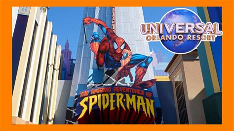 The Amazing Adventures Of Spiderman Universal Orlando Youtube