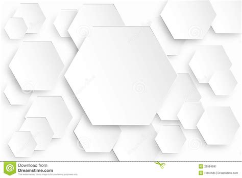 Hexagonal Background Stock Illustration Illustration Of