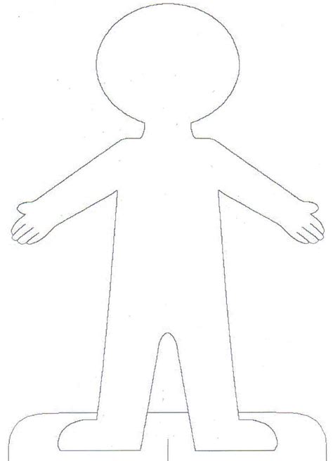 Blank Person Template
