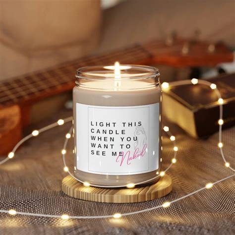 When Naked Candle Etsy