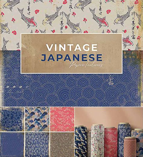 Vintage Japanese Paper Textures Free Download
