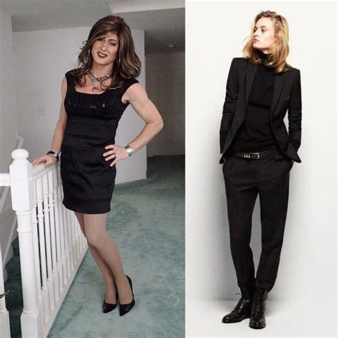 Pin By Michelle Charles On Gender Role Reversal Clothes Swap Female Transformation Fashion