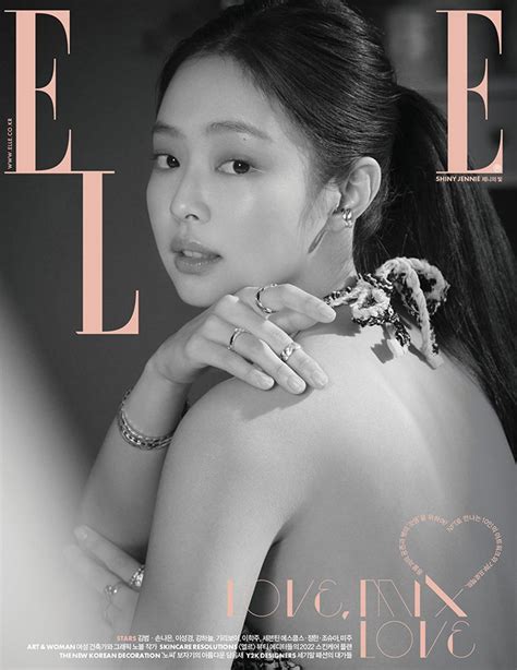 Blackpinks Jennie For Elle Korea Magazine February Issue Kpopmap