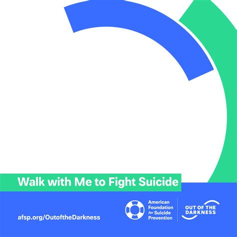 Out Of The Darkness Walks Custom Shareable Afsp