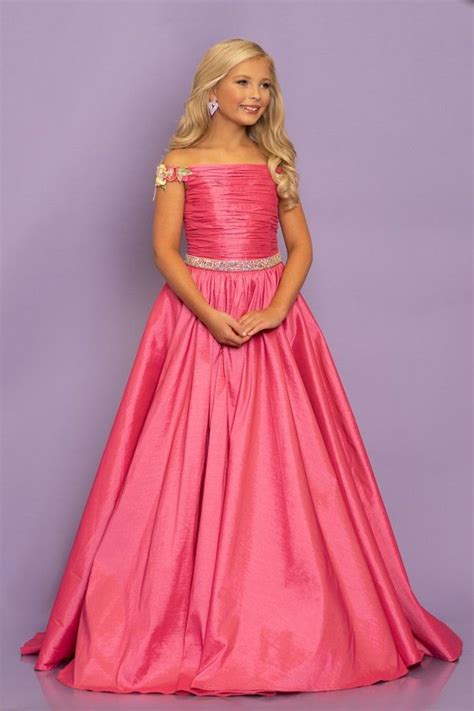 Pink Pageant Gownfun Fashion By Johnathan Kayne In 2024 Kids Pageant