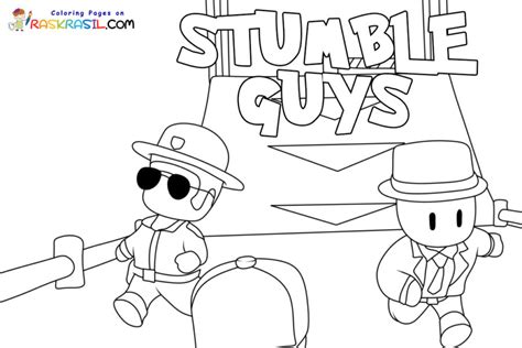 Dibujos De Stumble Guys Para Colorear Producto Interesante