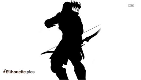 Black Green Arrow Silhouette The Best Selection Of Royalty Free Arrow