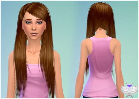 Sims 4 Hairs David Sims Hairstyle Conversion Set 4