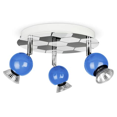 Discover prices, catalogues and new features. Childrens Bedroom Blue Football 3 Way Ceiling Spot Light ...