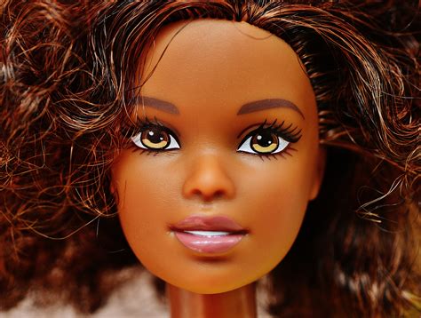 Black Barbie Doll Face
