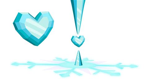 Crystal Heart Mount Vector Survey Vectors 1 By Gwennie Chan On
