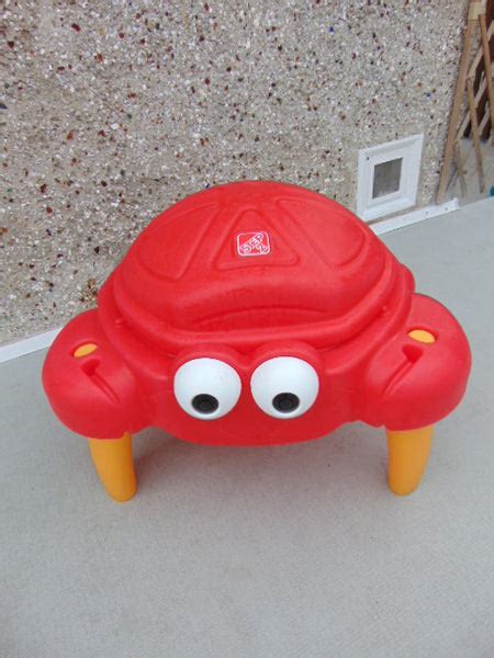 Little Tikes Step 2 Red Crab Sandbox Sand Table With Lid Age 2 4 Excel