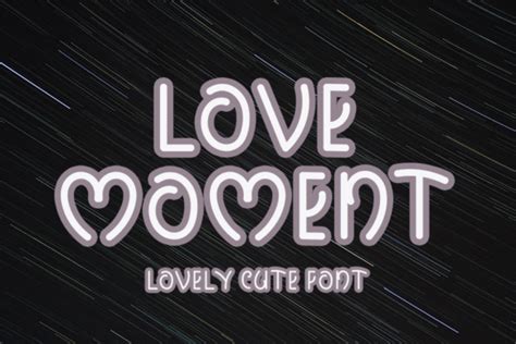 Love Moment Font By Inermedia Studio · Creative Fabrica Elegant Logo