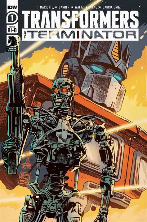 The Transformers Vs The Terminator 1 25 Copy Cover Fresh Comics