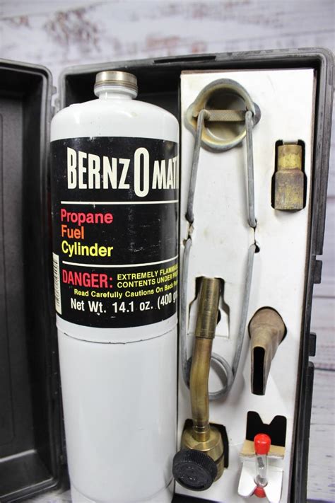 Bernz O Matic Hand Held Basic Propane Blow Torch Tip Kit Set With