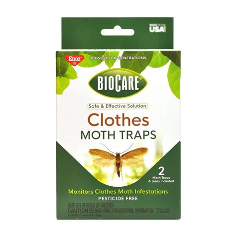 enoz non toxic clothes moth traps 2 traps plus 2 lures eb7200 1 the home depot