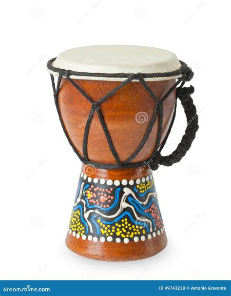 Original African Djembe Drum Stock Photo Image Of Culture Indian