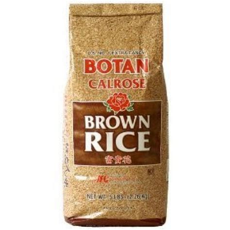 Botan Calrose Brown Rice 5 Pound