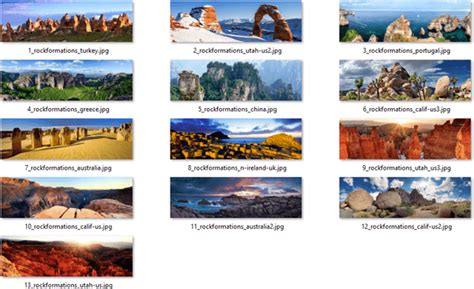 Rock Formations Theme For Windows 10 8 And 7