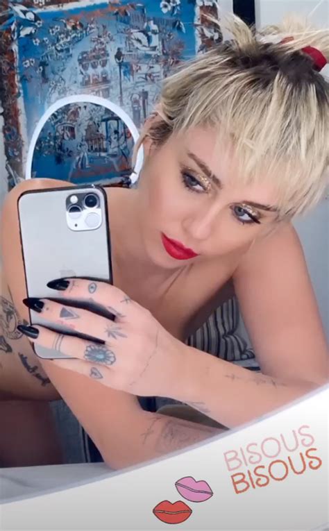 Miley Cyrus Strips Down For Her Sexiest Selfies Yet E Online