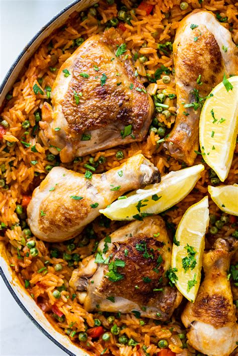 Arroz con pollo means rice with chicken in spanish. Arroz con pollo | Recipe | Comfort food recipes dinners ...
