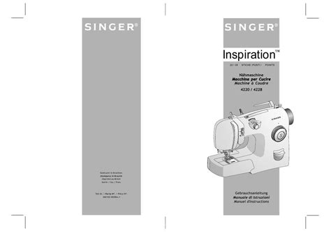 Notice Machine Coudre Singer Inspiration Trouver Une Solution
