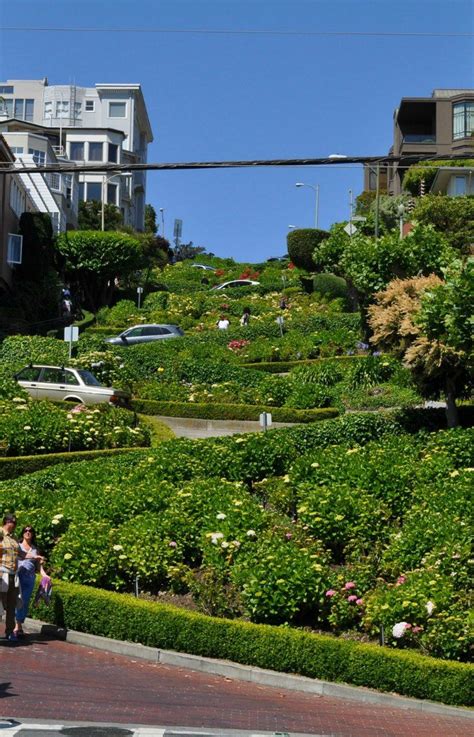 Lombard Street In San Francisco Sf Crooked Street