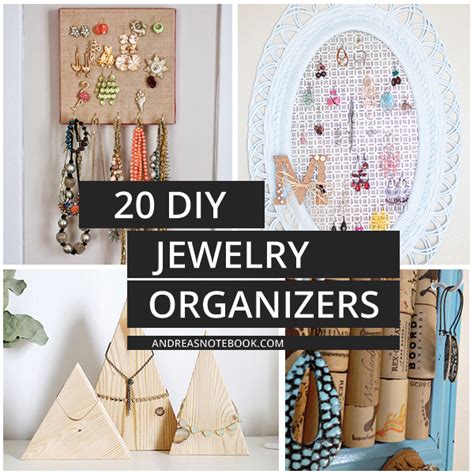But, basically everyone else i know owns boxes full of jewelry. 20 DIY Jewelry Organizers That Are Fun To Make - Andrea's ...