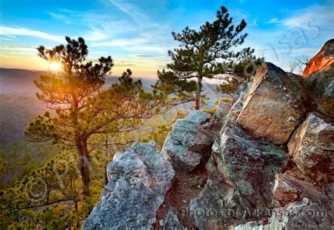 021416 Featured Arkansas Landscape Photographysunset From The Summit