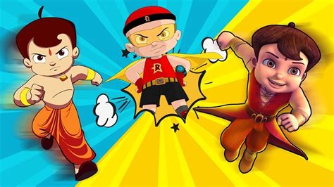 Chhota Bheem Mighty Super Heroes World Youtube