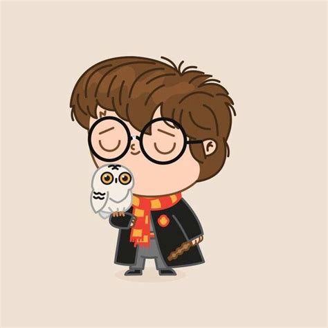 Harry Potter Harry potter Bebek karikatür Harry potter sanatı