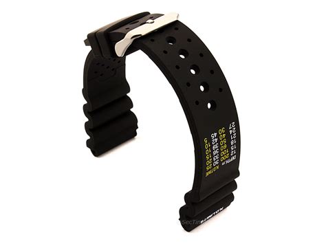 Nd Limits Silicone Rubber Waterproof Watch Strap Band 18 20 22 24 Pro